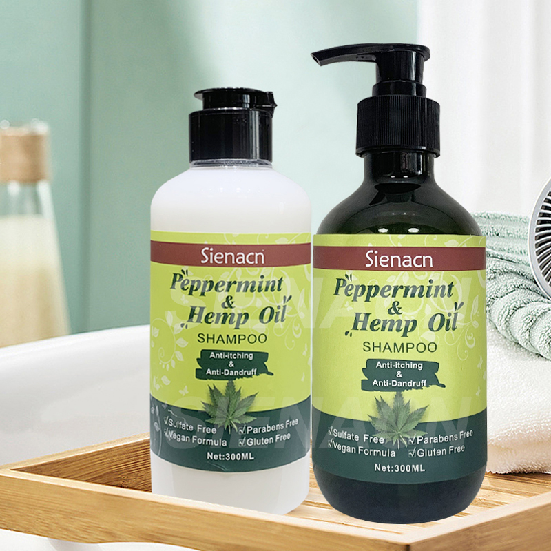 Natural Sulphate Free Hemp Oil CBD in Bulk Private Label Hair Growth Shampoo