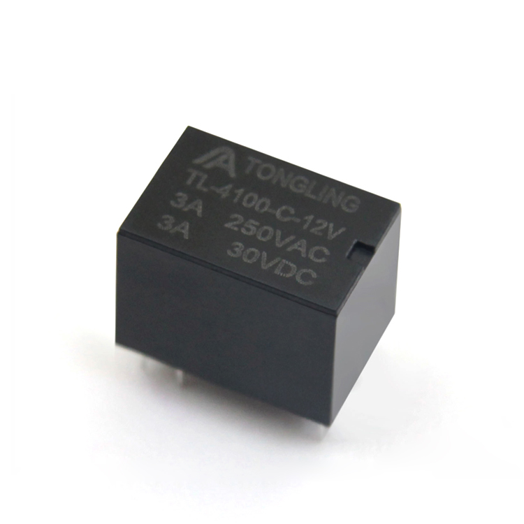 Реле сигнала 12 В, 6-контактное реле 5 В, 3 А, реле JRC-21F HF4100