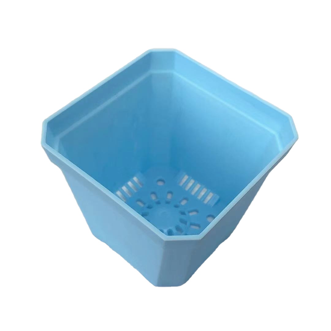 Colorful plastic plant nursery pots wholesale