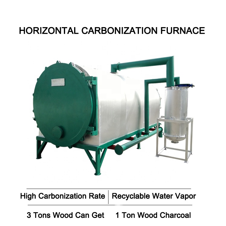 Charcoal carbonization stove furnace charcoal making machine for sawdust wood biomass carbon fiber biomass briquette wood log