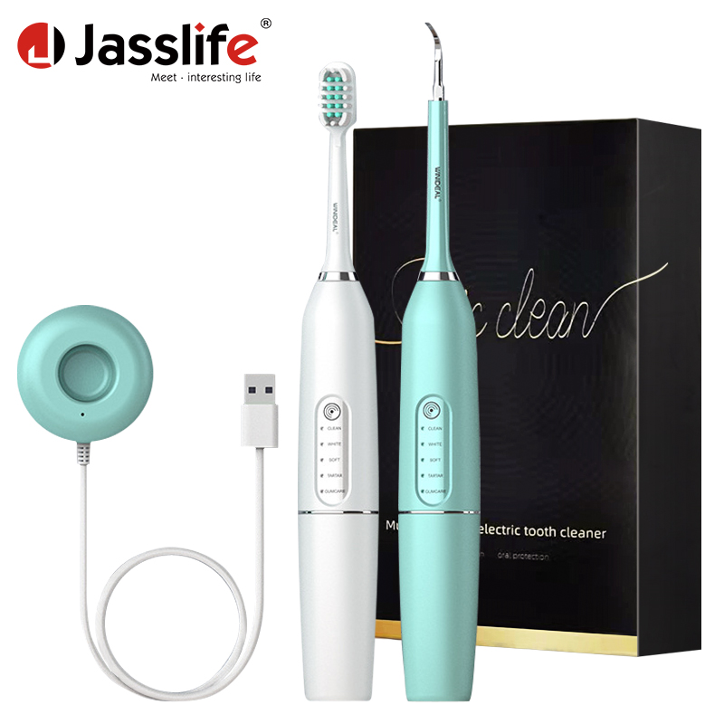 New 2021 Smart Ultrasonic Electric Toothbrush 5 Modes IPX7 Waterproof tooth brush Care Rechargeable Cleaner Electric Toothbrush