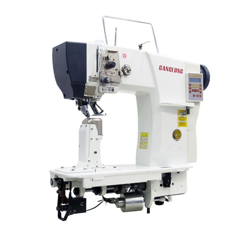 Automatic Heavy thick post bed lockstitch sewing machine 591 shoe sewing machine