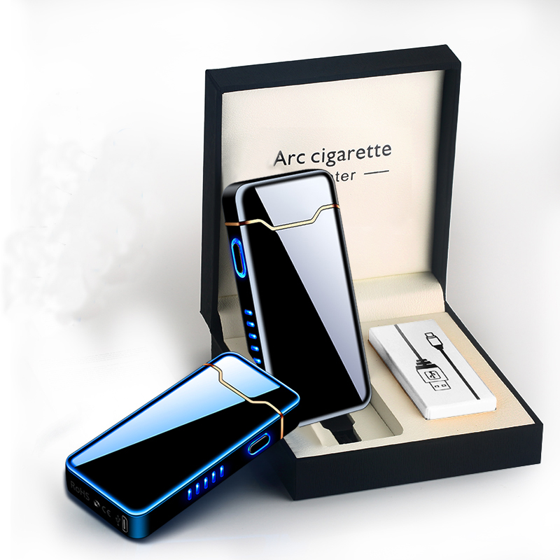 Прикуриватель с двойной дугой, usb Перезаряжаемый электронный прикуриватель для продажи