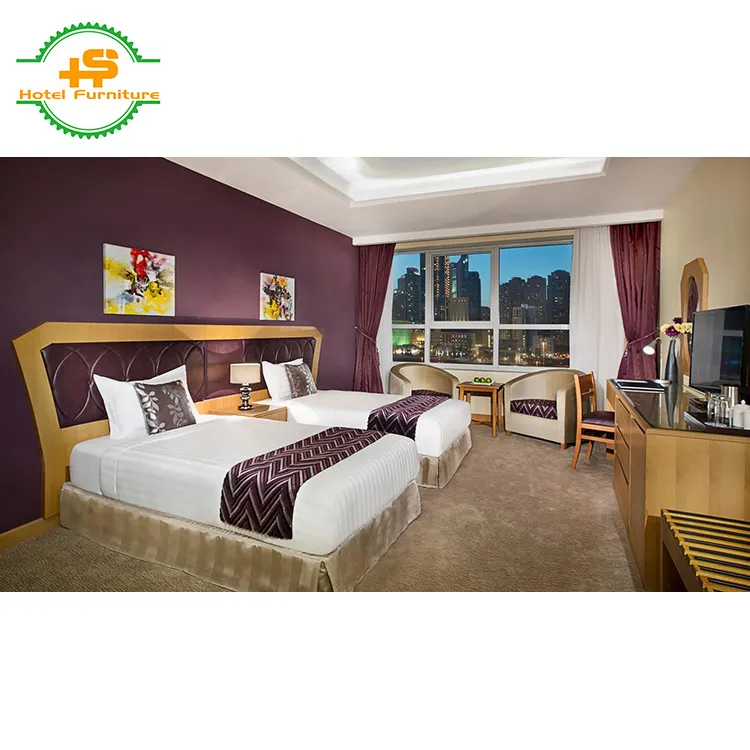 Modern Holiday inn hotel bedroom furniture set