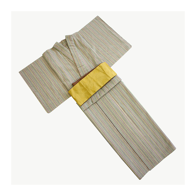 Traditional craft national souvenirs hot summers grain vintage woman kimono