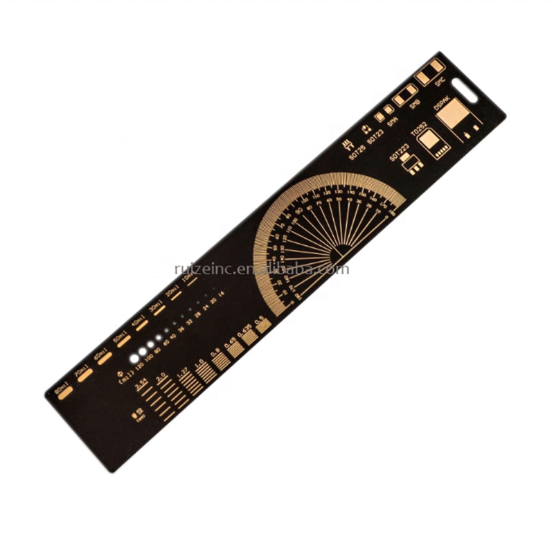 Линейка PCB 20 см для электронных инженеров, устройство для изготовления щек для вентиляторов, измерительная линейка PCB, упаковочные блоки, инструмент для запуска