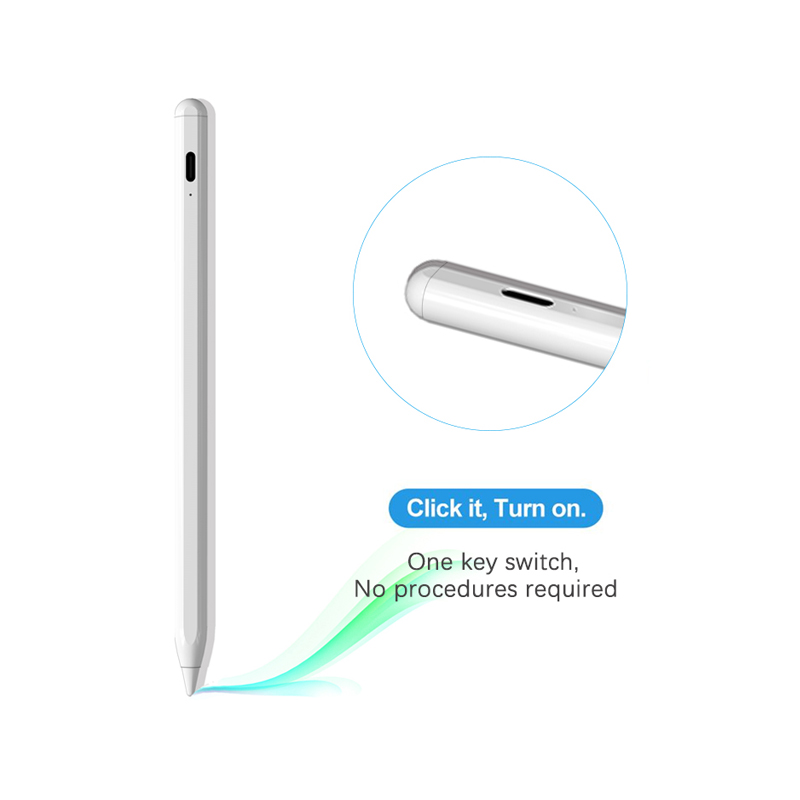 custom logo capacitive tablet stylus active pen for apple pencil