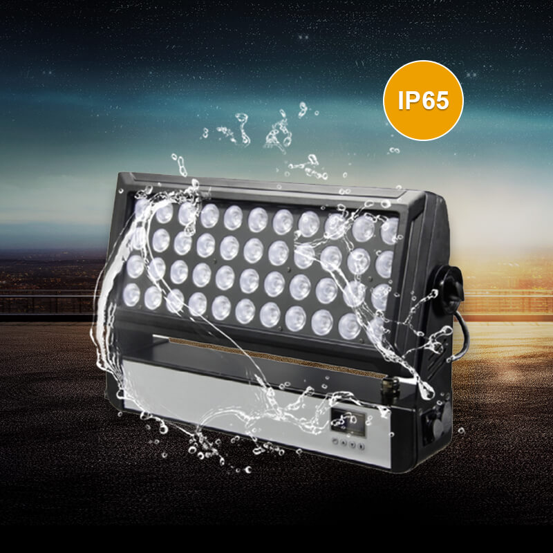 Уличная Водонепроницаемая моющаяся лампа DMX512 44x10 Вт RGBW, светодиодная сценическая Подвижная головка