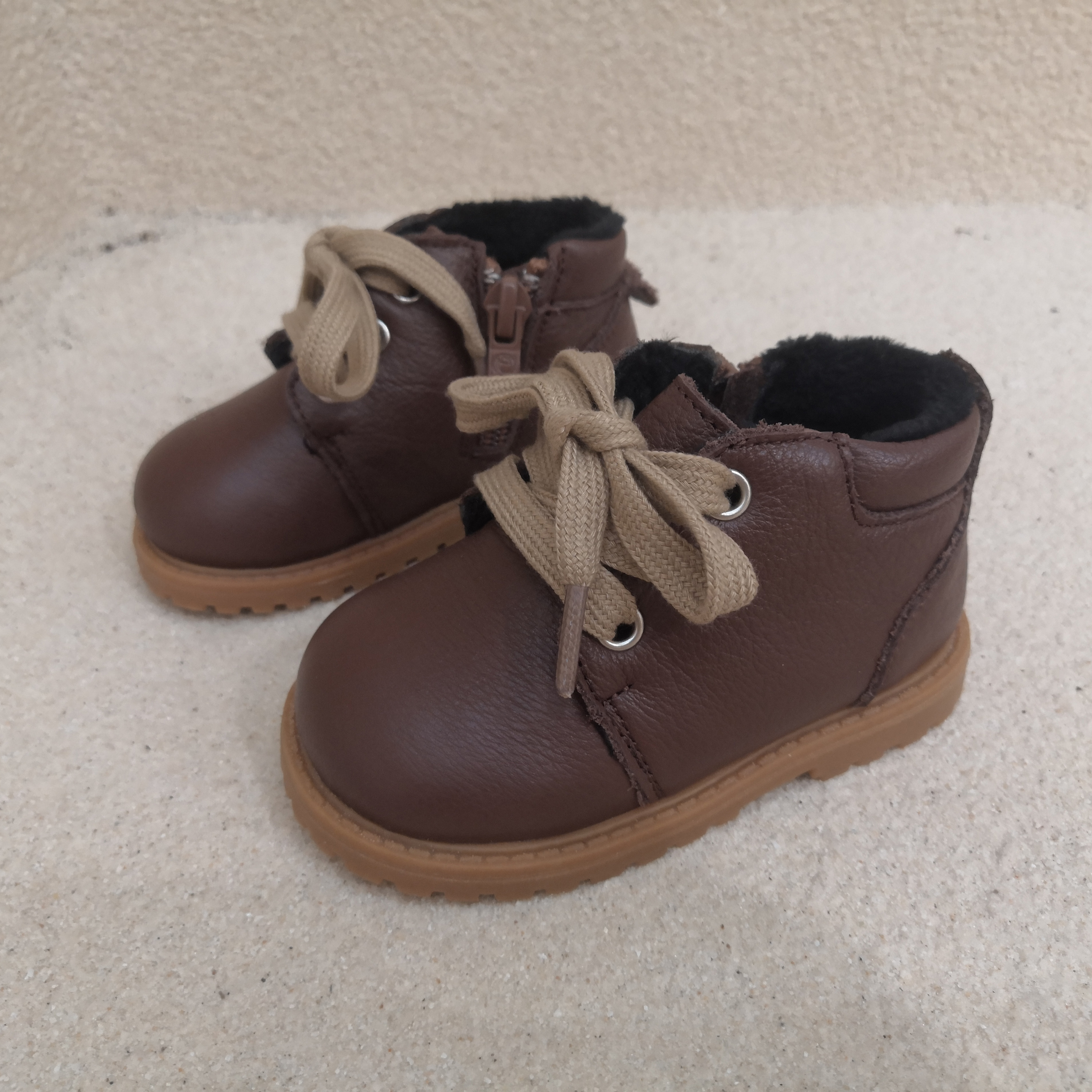 Winter Warm Baby Solid Snow BootsInfant Girls Boys Cotton Shoes
