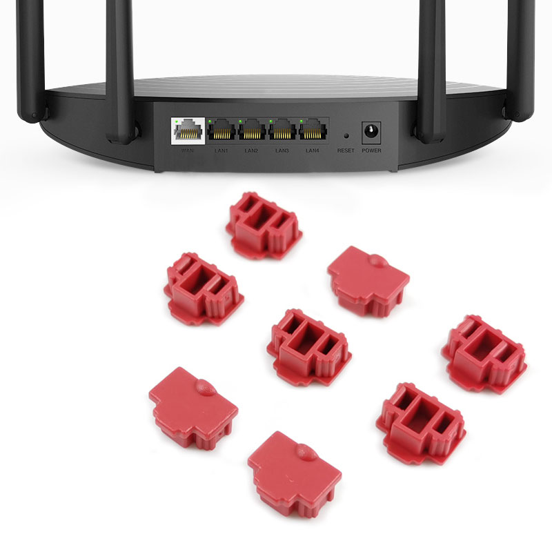 Прямая продажа с фабрики, оптовая продажа, пластиковая крышка DisplayPort RJ45, соединительная оболочка RJ45, Пылезащитная оболочка, аксессуары для проводов
