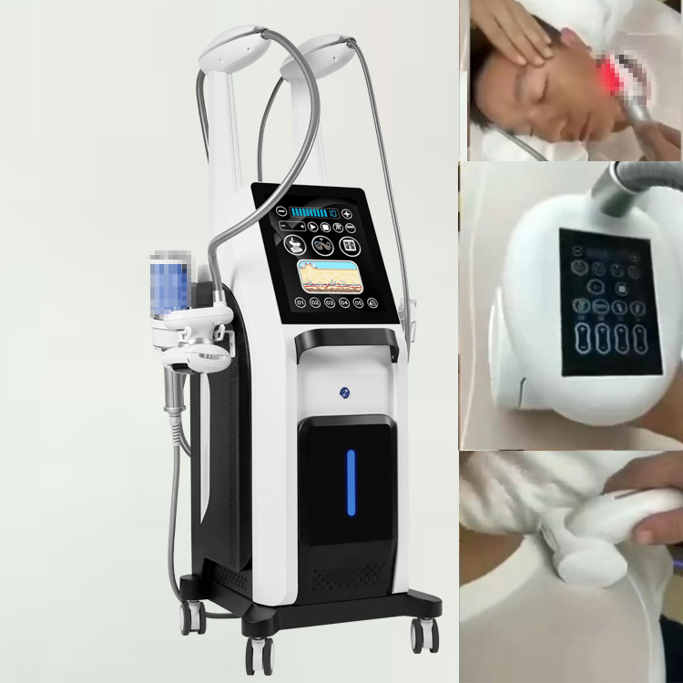 Vertical Vacuum Roller Therapy Lymphatic Drainage Massage Face Butt Lifting Body Slimming Inner Ball Roller Machine