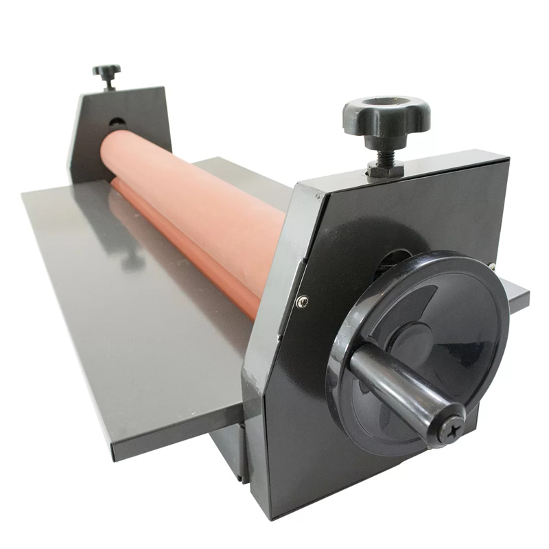 980mm Laminating Width Desktop Manual Cold Roller Laminator Machine