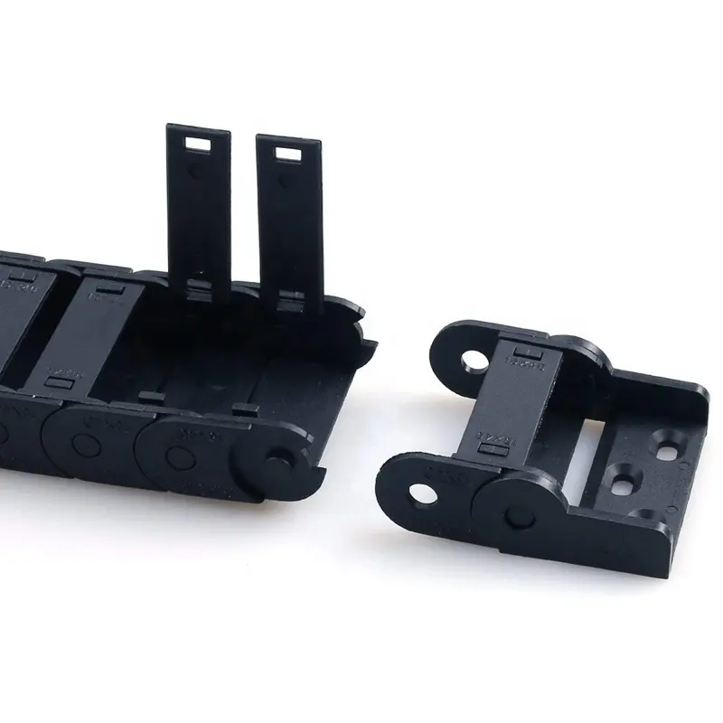 Energy Chain Plastic Nylon Black Color Cable Carrier Drag Chain for 3D printer machine