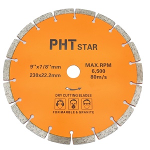 9 Inch 230mm Diamond Saw Blade Cutting Disc For Concrete Marble Masonry and Tile