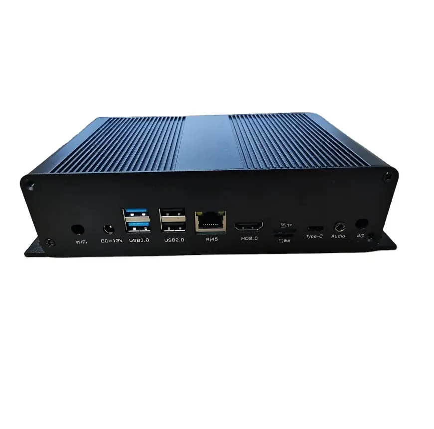 Автомобильный медиаплеер RK3399, плеер с поддержкой Wi-Fi/LAN/4G, с шестиядерным процессором, 64 бита, 4 Гб ОЗУ, 32 Гб ПЗУ