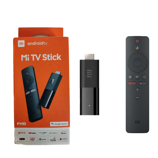 Xiaomi оригинальный TV Stick глобальной Google Assistant Официальный 4K HDR Netflix Quad Core 64 бит Android 9,0