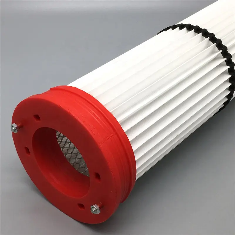 Top installation industrial dust concrete mixing plant cement silo air filter cartridge element