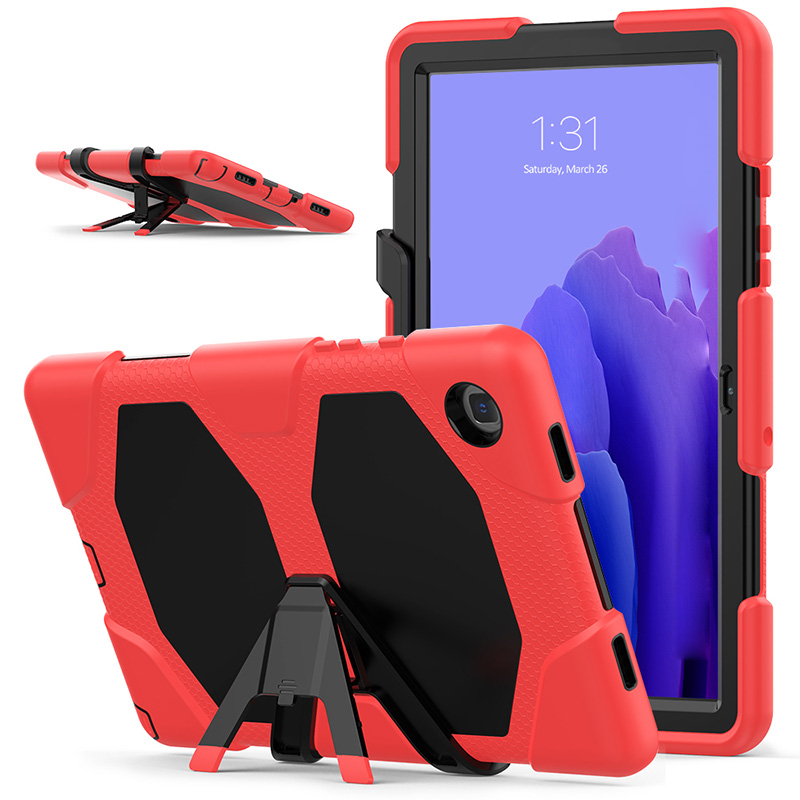 Съемный силиконовый чехол-бампер с откидной ножкой для Samsung Galaxy Tab A7 10,4 T500 T505, чехол для планшета с защитой экрана