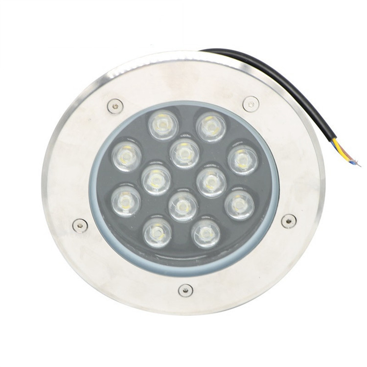 Stainless steel 12W Led underwater color changing disco waterfall underwater IP68 stair pool light 12v