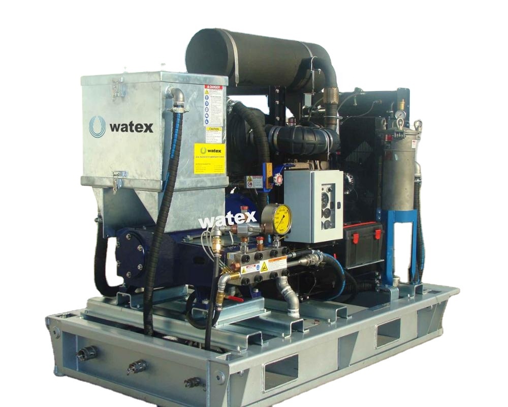 high pressure cleaner unit ultra high pressure water blaster hydro jetting machine hydro blasting machine with CE certification