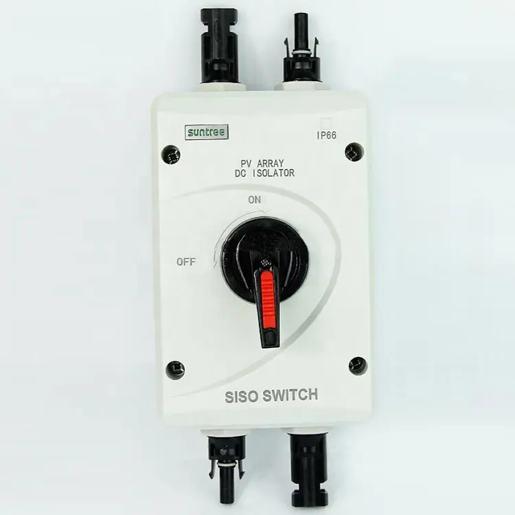 Manufacturer SISO-40 Isolator Switches 32A DC 1000V Waterproof Disconnector for Solar PV System
