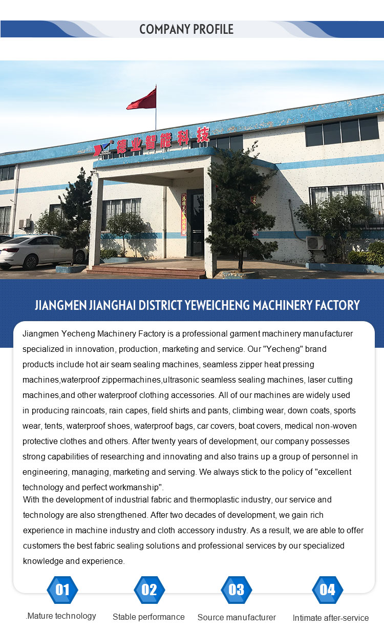 Good quality hot air seam sealing machine for garment factory/Rain coat/Tent in China