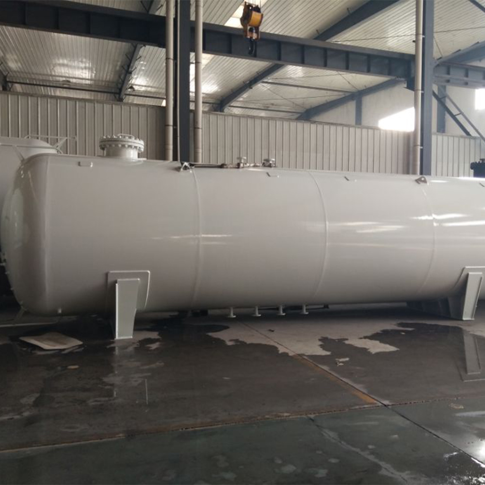 Q345R стальной резервуар для хранения пропанового газа 40 кубических 20 тонн