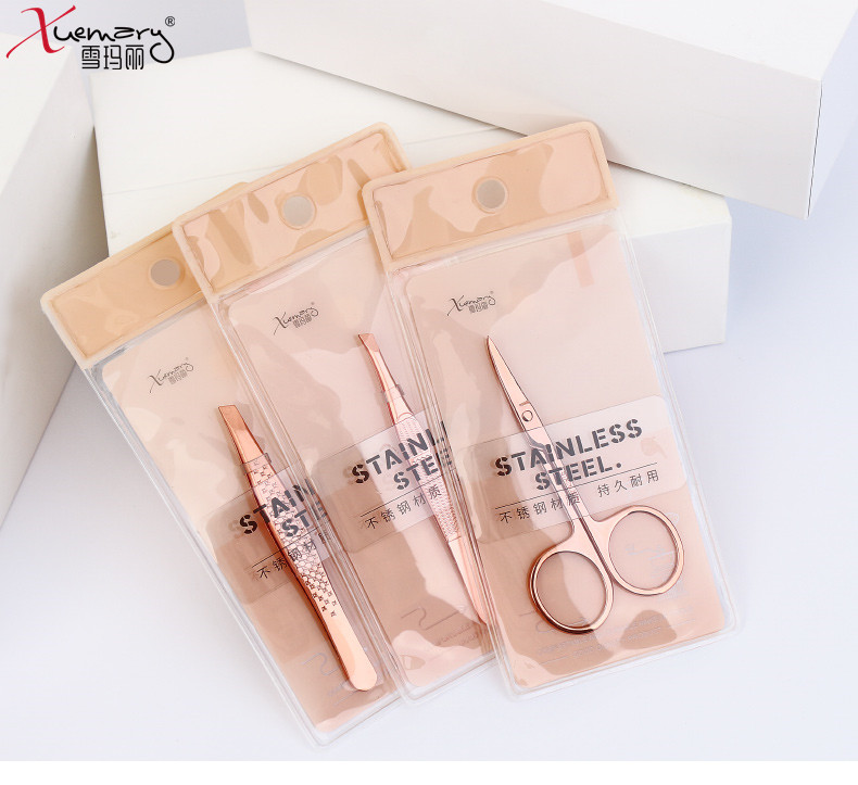 Оптовая продажа косметический инструмент портативный MakeupTool нержавеющая сталь бровей ножницы Красота Ножницы