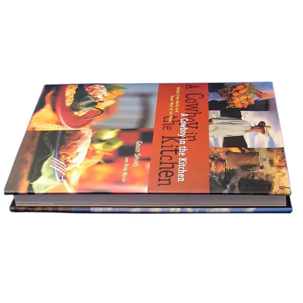 Изысканная Книга в твердой обложке/печать рецептов