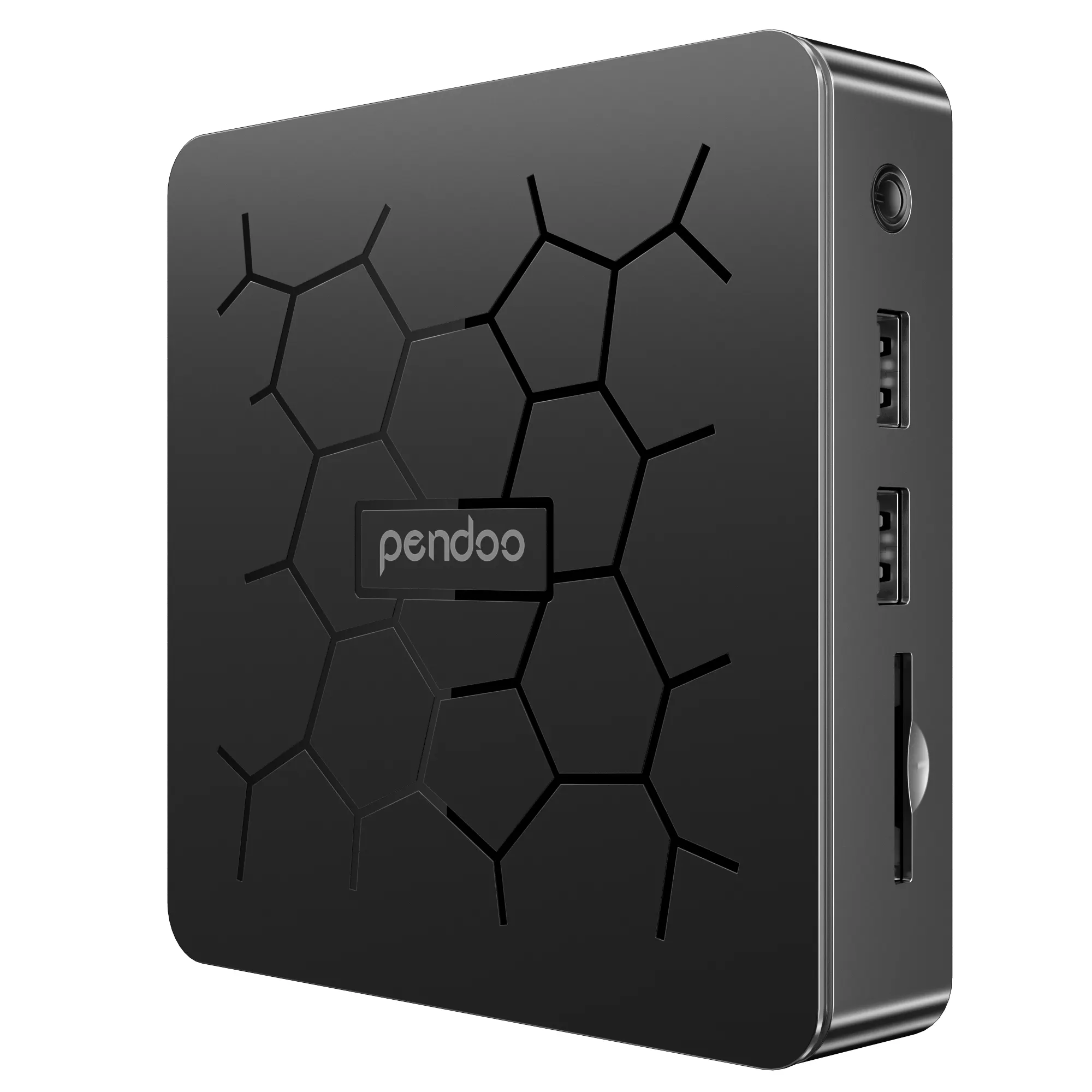 Battery powered pendoo w8 pro windows 10 OS 4 core smart 4k hd computer desktop fanless mini pc