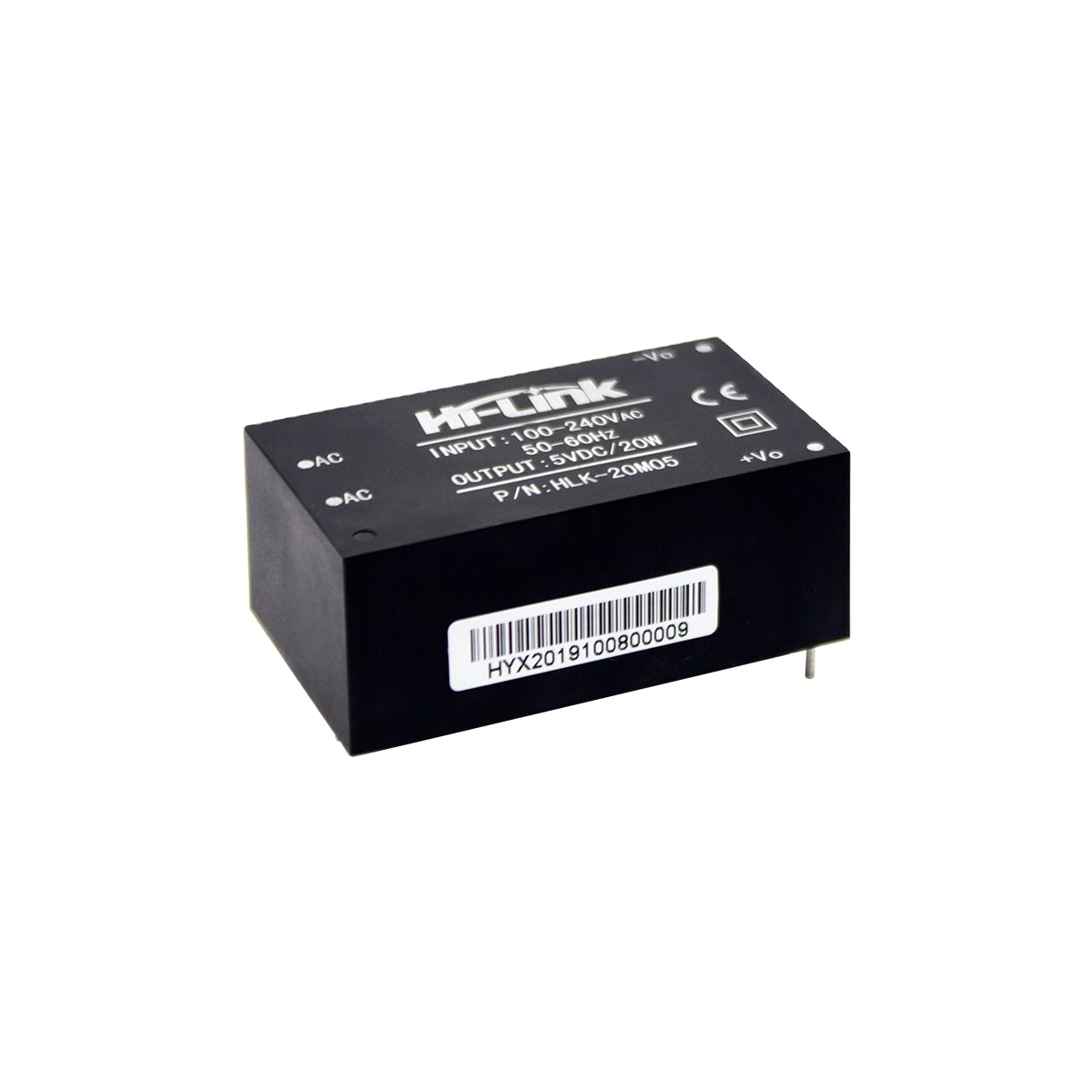 85-264v Input to 20W 5V 4A output AC-DC isolated switch power supply for Voltage transformer Paypal Accept HLK-20M05