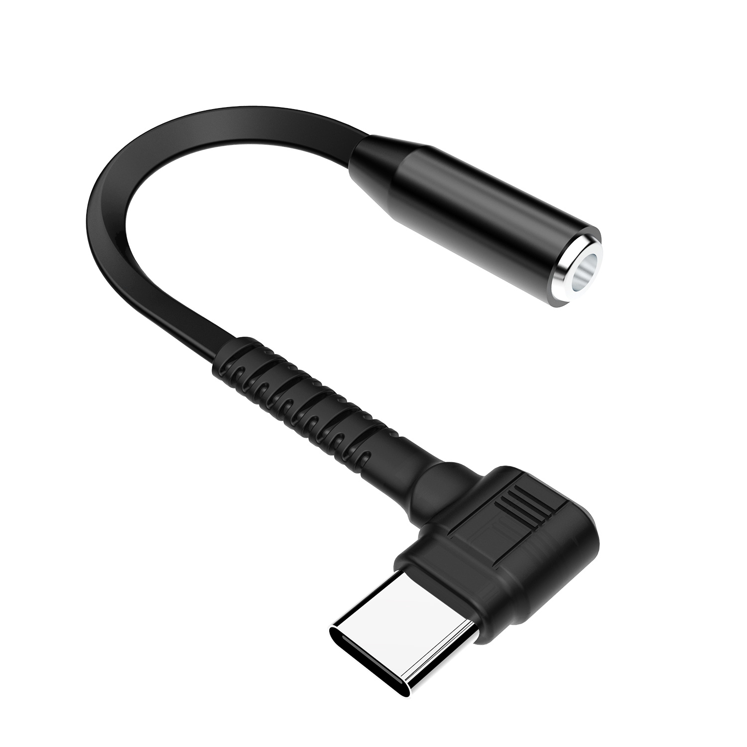 Горячая Распродажа адаптер Plextone кабель-Переходник USB C на Aux 3,5 мм адаптер аудио кабель для наушников для Android черный
