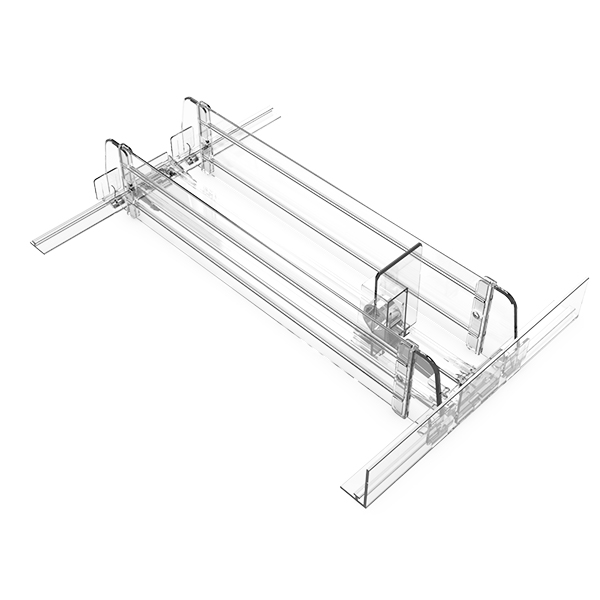 Acrylic Shelf Pusher Dividers For Cigarette Shelf Pusher Tray Shelf Pusher Supermarket Tobacconist