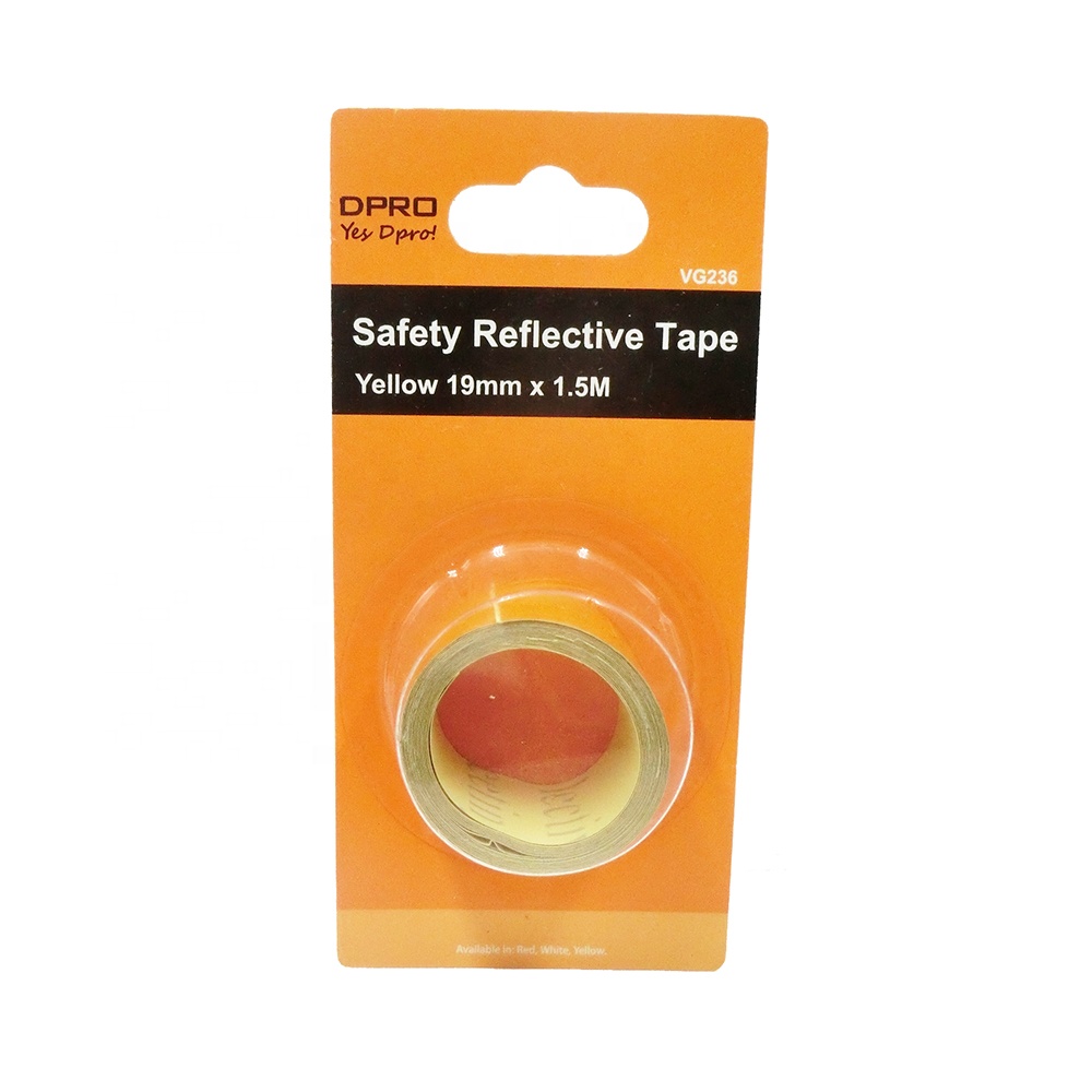 High Visibility Waterproof Self Adhesive Safety Reflective Tape Reflective Warning Tape Safety Warning Film