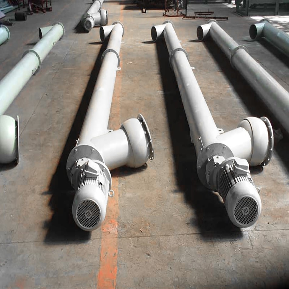 Cement hopper screw conveyor