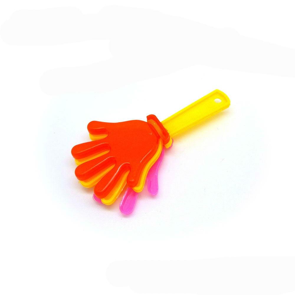 Promotion Novelty Small Capsules Egg Noise Maker Toys Plastic Cheering Hand Clapper for Vending Machines
