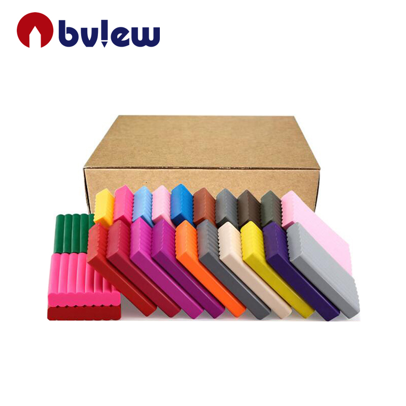 Bview Hot DIY Soft Super Light Plasticine Air Dry Modeling Clay For Kids Modeling