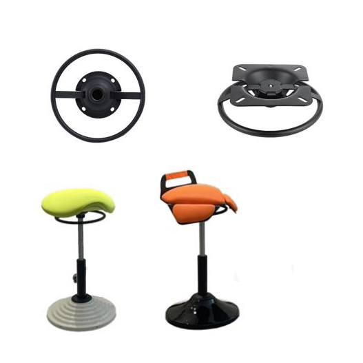Salon Stool Chair Base Parts Replacement Swivel Metal Plate Mechanism for Salon Stool