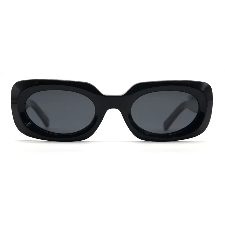 Retro Sunglasses 2021 New Fashion Polarized Retro Ladies Black Mirror Blu Ray Glasses Sunglasses