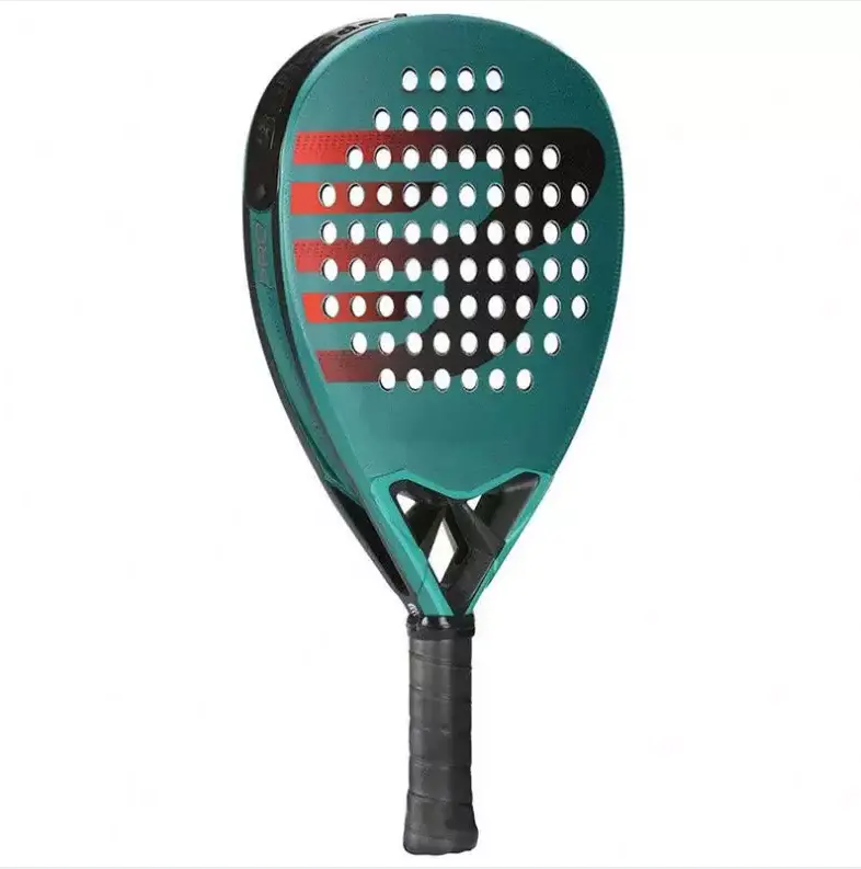 Custom 100% Carbon Fibre Beach Tennis Racket 38mm thickness High Quality Padel Rackets