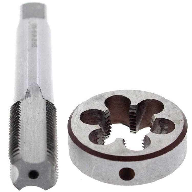 Tapping Machine 7/8 Inch Unc Type Spiral Taps And Dies For Thread