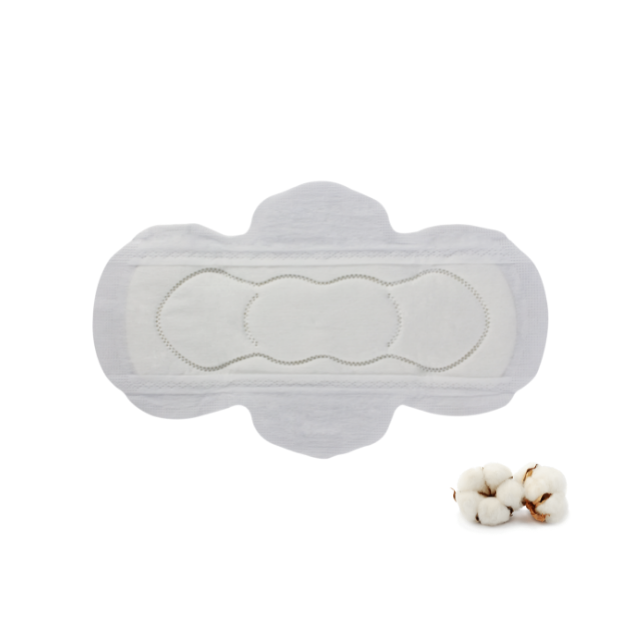 High quality best Lady Cotton Sanitary Pad Disposable Sanitary Napkin Manufacturer