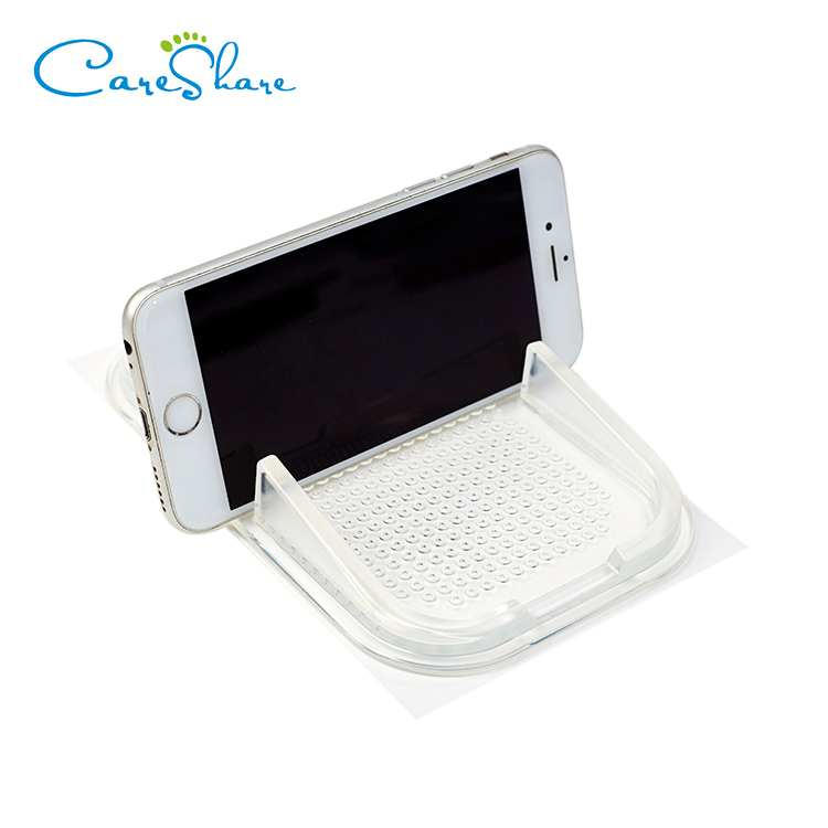 Customized ODM OEM silicone car anti slip phone sticky pad mat