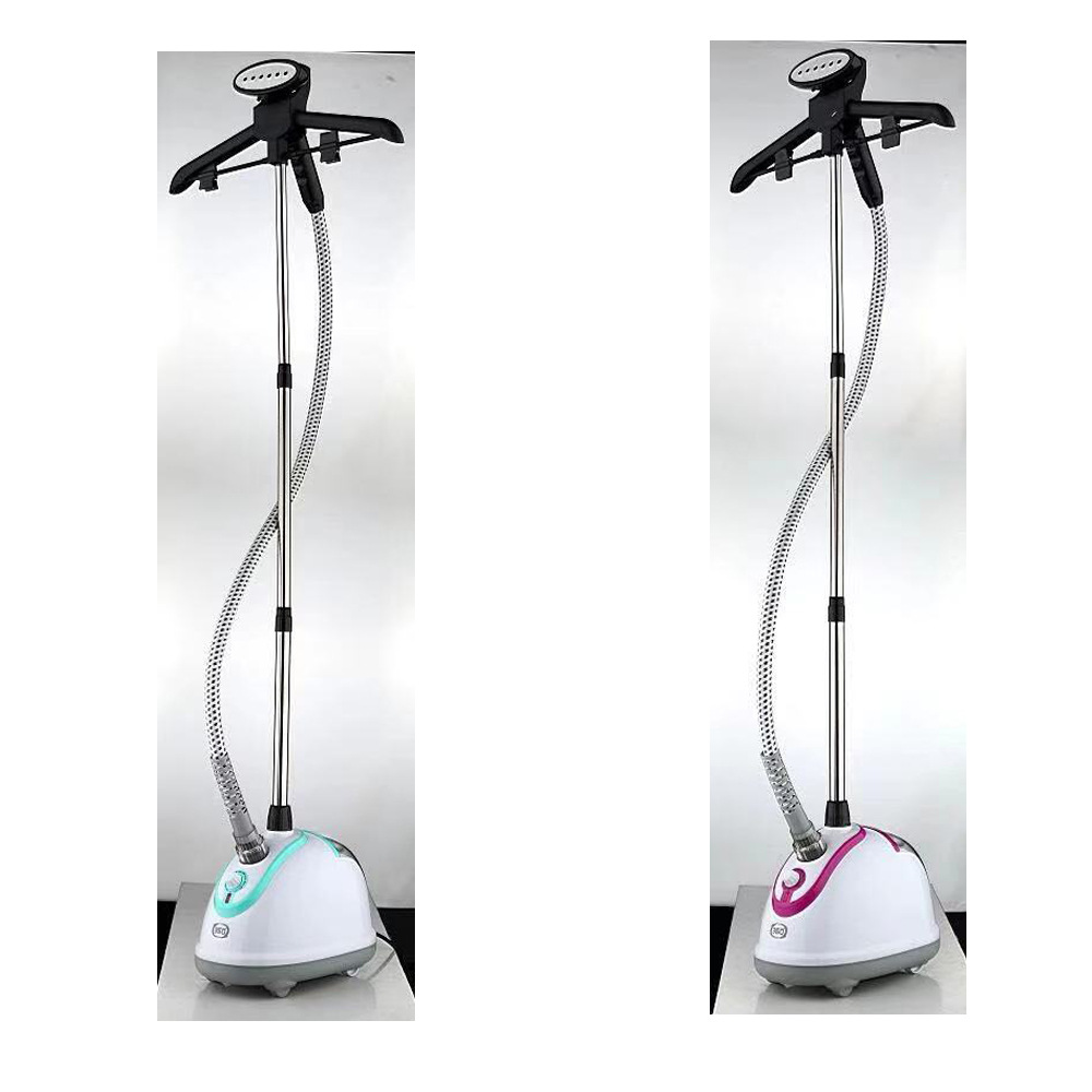 Professional Steam Iron Portable Clothes Standing garment steamer with hanger and removable water tank