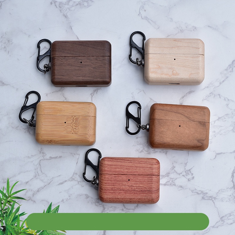 2021New style wooden Luxury Headphone case for Airpods 1 2 3 pro