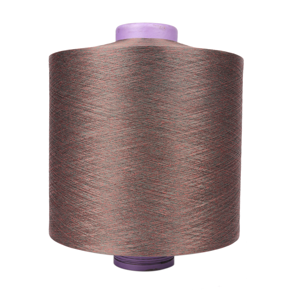 Lightweight dty manufacturer the an with cationic polyester melange yarn