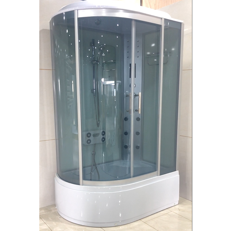 New desgin good quality steam shower room shower cabin for bathroom with tempererd glass jacuzzi function