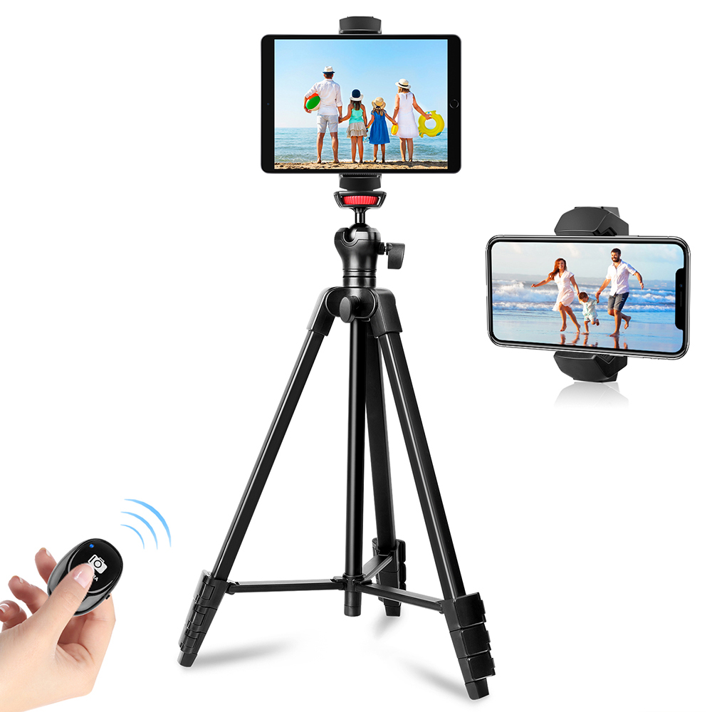 UEGOGO 55 "Портативный штатив для сотового телефона с шаровой головкой 360 градусов идеально подходит для селфи/видео/видеосъемки/потокового воспроизведения