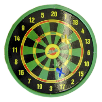 Double side magnetic dartboard 40cm diameter magnetic dart board