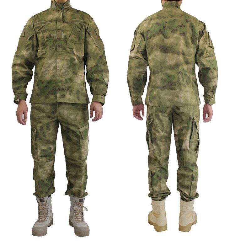 Yakeda Tactical Combat Uniform Outdoor Training Dress MC Clothing T-Shirt Pants Trousers Camouflage Tactico ACU Tactical Uniform